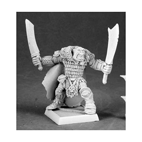 REAPER Torg Orc Tundra Stalker Sergeant Warlord Series by von REAPER