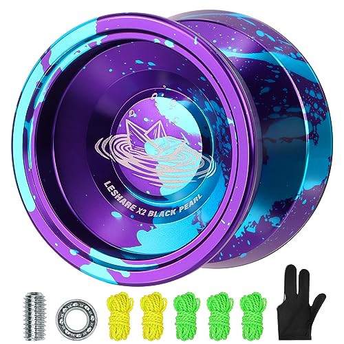 REAQUE JoJo Profi für Kinder / Erwachsene, Professionelles Aluminium-Jo-Jo, Zwei Sätze von Lagern, Nicht ansprechende Lager / empfindliche Lager Yo-Yo, für Anfänger und professionelle Spieler REAQUE JoJo Profi für Kinder / Erwachsene, Professionelles Aluminium-Jo-Jo, Zwei Sätze von Lagern, Nicht ansprechende Lager / empfindliche Lager Yo-Yo, für Anfänger und professionelle Spieler von REAQUE