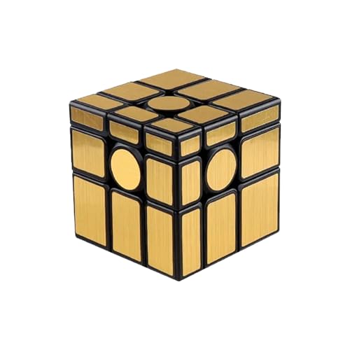 Spiegelwürfel, 3 x 3, Spiegel Speed Cube, 3 x 3 x 3, Silber- und Gold-Edition, magischer Würfel mit 3D-Geschwindigkeit, Puzzle oder Puzzle, der Kinder und Erwachsene herausfordert, Ihre Spiegelwürfel, 3 x 3, Spiegel Speed Cube, 3 x 3 x 3, Silber- und Gold-Edition, magischer Würfel mit 3D-Geschwindigkeit, Puzzle oder Puzzle, der Kinder und Erwachsene herausfordert, Ihre von RECIÉNACIDOS