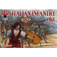 RED BOX RB72101 1:72 Italian Infantry (Pike) 16 century, Set 3 von RED BOX