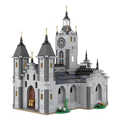 Klemmbausteine Haus, MOC-192638 Medieval Church Bausteine Bausatz, Gebäude Modellbausatz, Bauspielzeuge für Erwachsene, 1450 Teile, Kompatibel mit LG Klemmbausteine Haus, MOC-192638 Medieval Church Bausteine Bausatz, Gebäude Modellbausatz, Bauspielzeuge für Erwachsene, 1450 Teile, Kompatibel mit LG von REDBMX