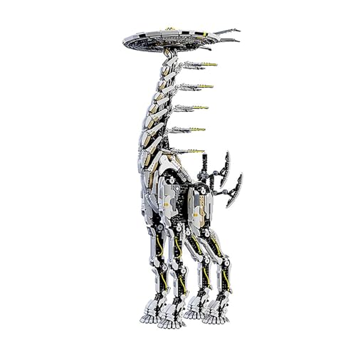 REDBMX Kreative Horizon 5 Tallneck Animal Figurines Minifiguren Bausteine Set MOC Klemmbausteine Actionfiguren Bausteine Spielzeug für Erwachsene, Kompatibel mit Le*go, 7401 Teile von REDBMX