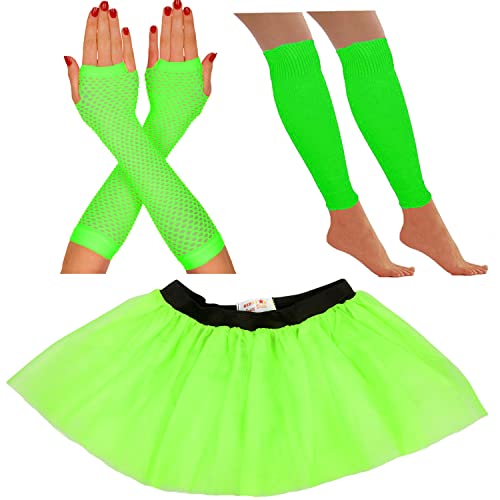 80er Jahre Verkleidung für Frauen Neon Tutu Rock 80er Jahre Kostüm Neon Party Zubehör 1980er Jahre Verkleidung Kostüme für Frauen Neon Tutu Neon Beinstulpen Neon Fischnetz Handschuhe Rave Retro Outfit 80er Jahre Verkleidung für Frauen Neon Tutu Rock 80er Jahre Kostüm Neon Party Zubehör 1980er Jahre Verkleidung Kostüme für Frauen Neon Tutu Neon Beinstulpen Neon Fischnetz Handschuhe Rave Retro Outfit von REDSTAR FANCY DRESS