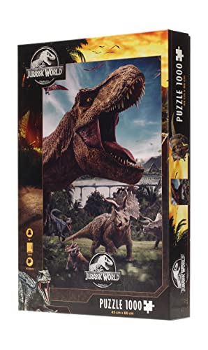 REDSTRING RS531138 Puzzle 1000 Teile Jurassic World Compo Rex, bunt, Talla única von SD TOYS