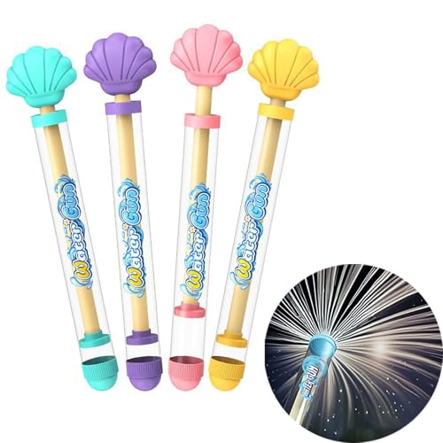 Mini Wasserpistole Klein Wasserpistolen FüR Kinder, 2025 Neue Wasserpistole Kinder Fireworks Water Gun, Outdoor-Spielzeug FüR Bei Einer Sommer-Pool-Strandparty (4PCS) von REGAPOG