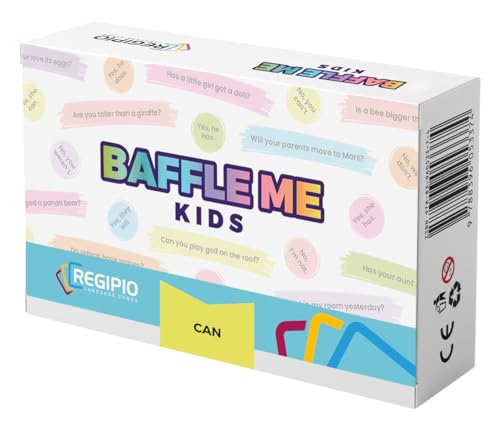 REGIPIO Lernspiele Englisch für Kinder - Baffle Me Can - Englisch Lernen Kinder Spiel A1-A2 - Kartenspiel Kinder Englisch - Lernspiel Englisch - Spiele Englisch Grundschule REGIPIO Lernspiele Englisch für Kinder - Baffle Me Can - Englisch Lernen Kinder Spiel A1-A2 - Kartenspiel Kinder Englisch - Lernspiel Englisch - Spiele Englisch Grundschule von REGIPIO