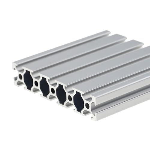 1 Stück 20100 Aluminiumprofil-Extrusion, 100–800 mm Länge, europäische Norm, eloxierte Linearschiene for DIY-CNC-3D-Drucker-Werkbank ( Size : T-500mm ) von REHOSE