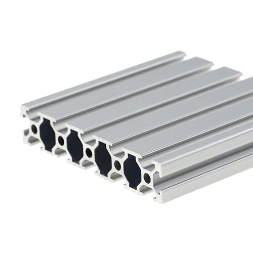 1 Stück 20100 Aluminiumprofil-Extrusion, 100–800 mm Länge, europäische Norm, eloxierte Linearschiene for DIY-CNC-3D-Drucker-Werkbank (Size : T-300mm) von REHOSE