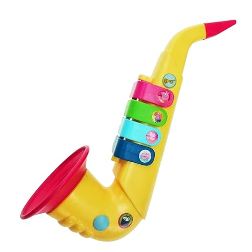 REIG Musicales 2338 Peppa Pig Saxophon, Gelb von REIG Musicales