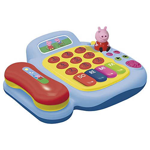 Reig 2331 - Peppa Pig Telefon und Piano mit Figuren von CLAUDIO REIG