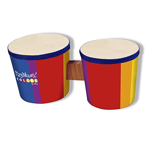 REIG 7041 Percussion Bongos aus Holz von REIG