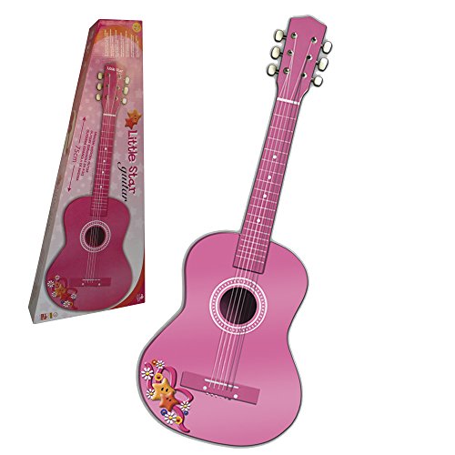Reig 75 cm Spanish Wooden Guitar (Pink) von REIG