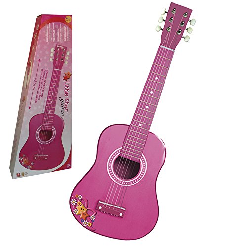 REIG Spanische Holzgitarre, 62,5 cm, Pink von REIG