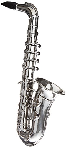 Reig Top Fiesta 8-Note Saxophon Toys, metallüberzogen, silberfarben von Reig