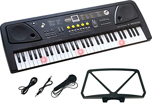 Reig elektronische Orgeln – 61 Tasten Multifunktions, Schwarz (8925) von Reig