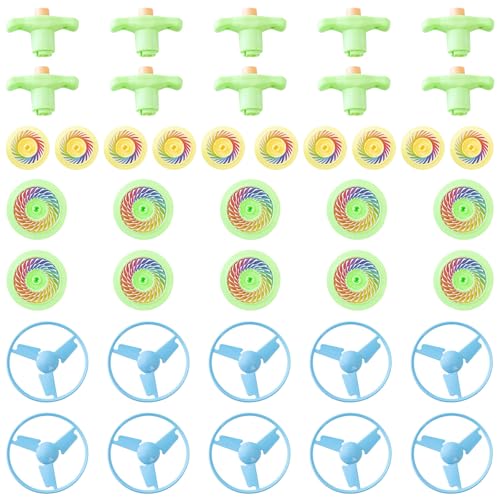 REITINGE 10 Stücke Klassische Spinner Discs Für Kinder Farbiges Wirbeln Spielzeug Für Outdoor Fun Elternkind Interaktive Spiele Und Frühe Bildungsparty Bevorzugt Spinneruntertätigkeiten von REITINGE