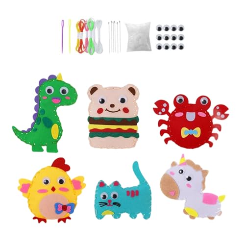 Kids Sewing Set Kreativer Anhänger Handwerk Mit Nicht Gewohntem Stoff Und Glasfaser Baumwolle Für Handgefertigte Projekte Für Kinder Handgefertigt Wird Kindernähenset Kids Sewing Set Kreativer Anhänger Handwerk Mit Nicht Gewohntem Stoff Und Glasfaser Baumwolle Für Handgefertigte Projekte Für Kinder Handgefertigt Wird Kindernähenset von REITINGE