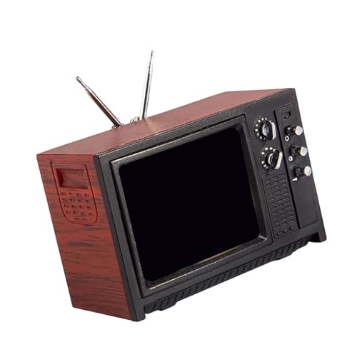 Kunststoff Miniatur Fernseher Model Figur Für Puppenhausdekoration Realistische Fernseher Kinder Und Sammlerszene Darstellung Miniaturfernseher Sammler von REITINGE