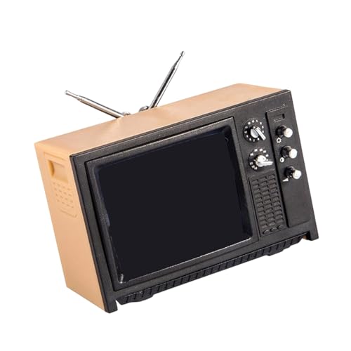 Kunststoff Miniatur Fernseher Model Figur Für Puppenhausdekoration Realistische Fernseher Kinder Und Sammlerszene Darstellung Miniaturfernseher Sammler von REITINGE