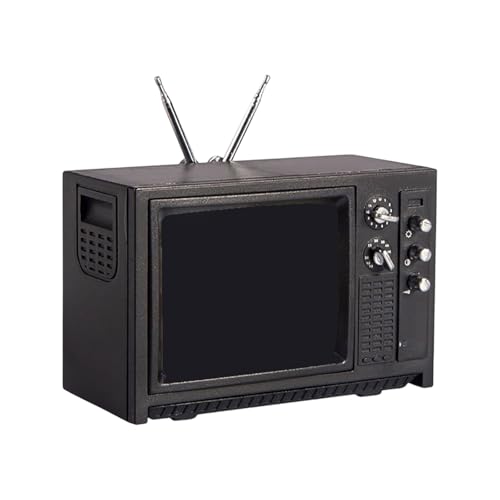 Kunststoff Miniatur Fernseher Model Figur Für Puppenhausdekoration Realistische Fernseher Kinder Und Sammlerszene Darstellung Miniaturfernseher Sammler von REITINGE