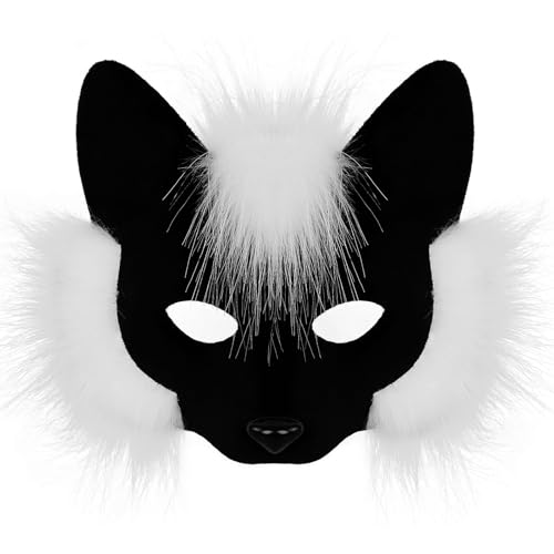 Praktische Halbgesichtsfüchse Cosplay Zubehör Bequeme Verschleiß Requisiten Für Halloween Cosmetics Carnivals Portable Maske Praktische Halbgesichtsfüchse Cosplay Zubehör Bequeme Verschleiß Requisiten Für Halloween Cosmetics Carnivals Portable Maske von REITINGE