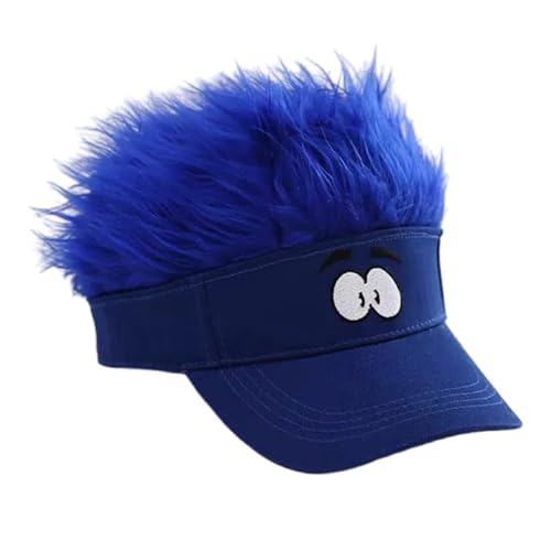 REITINGE Fun Hair Hair And Hat Combo Leichtes Polyester Ideal Für Halloween Kostüme Und Themenpartys Trendy Halloween Kostümhut REITINGE Fun Hair Hair And Hat Combo Leichtes Polyester Ideal Für Halloween Kostüme Und Themenpartys Trendy Halloween Kostümhut von REITINGE