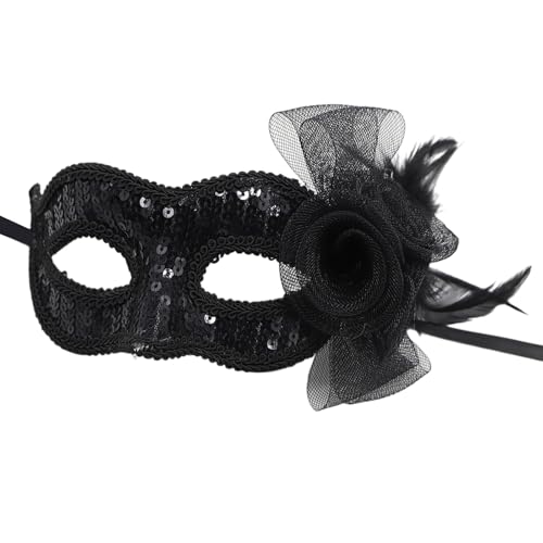 REITINGE Strass Pailletten Maskerade Venezianer für Frauen Halloween Weihnachten halbes Gesicht Auge Cosplay Requisiten REITINGE Strass Pailletten Maskerade Venezianer für Frauen Halloween Weihnachten halbes Gesicht Auge Cosplay Requisiten von REITINGE