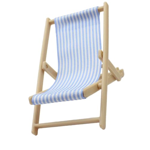 Realistisches Strandmodell Täuscht Spiel Für Kinder Rolle Display Klappstuhl Model Spielzeug Vintage Stuhl 1:12 Puppenhaus Kinder Rollenspiele Möbel von REITINGE