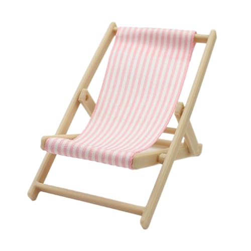 Realistisches Strandmodell Täuscht Spiel Für Kinder Rolle Display Klappstuhl Model Spielzeug Vintage Stuhl 1:12 Puppenhaus Kinder Rollenspiele Möbel von REITINGE
