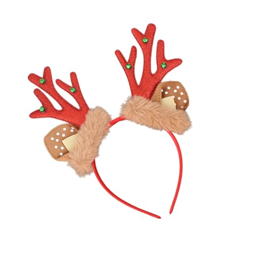 Weihnachts Rentier Antlers Haarband Mit Jinglings Glocken Leichtes Haar Accessoire Für Erwachsene Kinder Urlaub Party Rentiere Kostüm Haarzubehör Accessoire Weihnachts Rentier Antlers Haarband Mit Jinglings Glocken Leichtes Haar Accessoire Für Erwachsene Kinder Urlaub Party Rentiere Kostüm Haarzubehör Accessoire von REITINGE