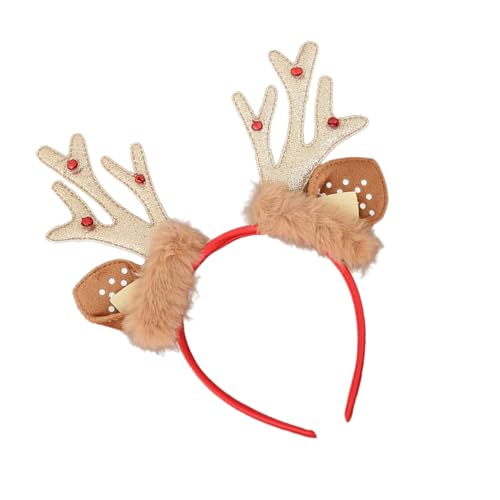 Weihnachts Rentier Antlers Haarband Mit Jinglings Glocken Leichtes Haar Accessoire Für Erwachsene Kinder Urlaub Party Rentiere Kostüm Haarzubehör Accessoire Weihnachts Rentier Antlers Haarband Mit Jinglings Glocken Leichtes Haar Accessoire Für Erwachsene Kinder Urlaub Party Rentiere Kostüm Haarzubehör Accessoire von REITINGE