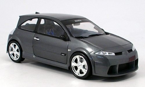 RENAULT Megane, Vampire MTK, grau Hologramme, Modellauto, Fertigmodell, Norev 1:18 von Renault