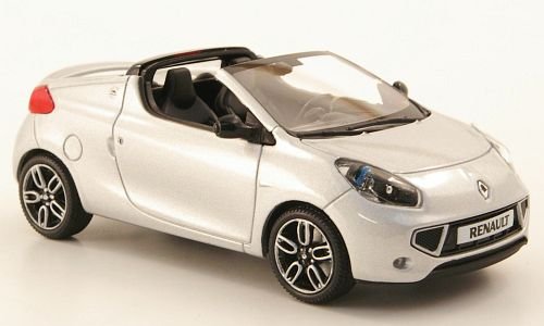 RENAULT Wind, silber, 2010, Modellauto, Fertigmodell, Minichamps 1:43 von Renault