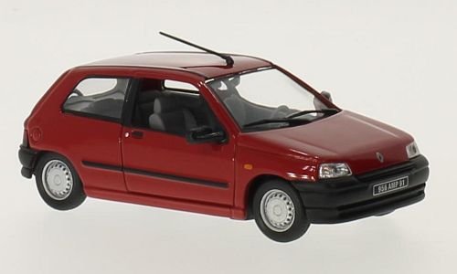 Renault Clio I, rot, 1990, Modellauto, Fertigmodell, Norev 1:43 von Renault