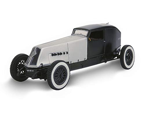 Renault Norev 40CV Typ NM 1926 – Sammlerstück-Druckguss-Maßstab Größe 1/43 – Voiture de Course – Schwarz und Grau von RENAULT