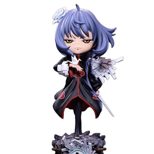 Anya Figur, Q-Version, Ersatzgesicht, Anya Forger Figur, 19 cm, PVC, Cosplay, Sammlerstück, Handwerk, Geschenk (a) von REOZIGN