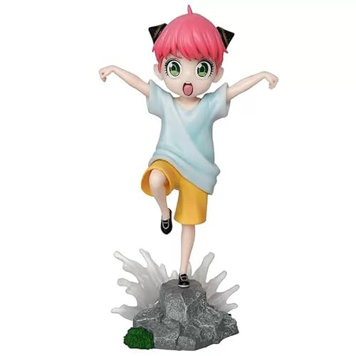 Anya Figur, Version q stehend, Anya Forger Actionfiguren, Charaktermodell für Anime-Fans, Geschenk (b) von REOZIGN