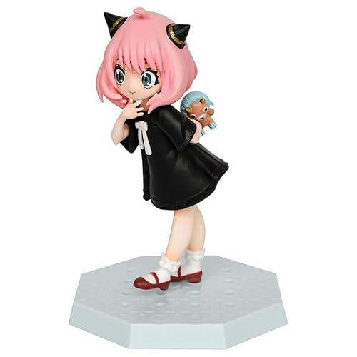 Anya Figure Version Q, Rosa Kurzhaar-Figur, Anya Forger Figur, 15 cm, Handgemacht aus PVC für Cosplay, Andenken, Geschenk Anya Figure Version Q, Rosa Kurzhaar-Figur, Anya Forger Figur, 15 cm, Handgemacht aus PVC für Cosplay, Andenken, Geschenk von REOZIGN