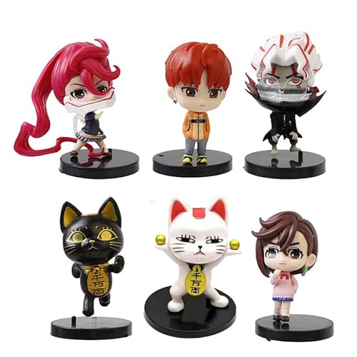 Ayase Momo, Gorou, Turbo Granny, 5 stehende bewegliche Figuren, Version Q, 8 cm, handgefertigt, zum Sammeln, Geschenk zum Basteln Ayase Momo, Gorou, Turbo Granny, 5 stehende bewegliche Figuren, Version Q, 8 cm, handgefertigt, zum Sammeln, Geschenk zum Basteln von REOZIGN