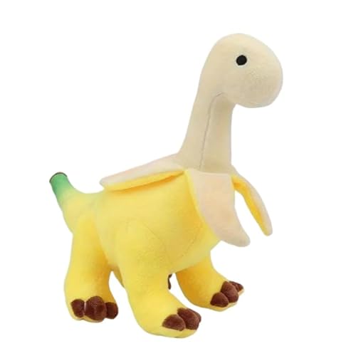 Bananendrache Plüschtier, Bananen-Drache, stehend, 25 cm, aus PP-Baumwolle, Figuren, Cosplay, Sammlerstücke, Handwerk, Souvenirs, Geschenke von REOZIGN