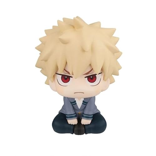 Deku, Bakugō Katsuki, Bang Bang, Himiko Toga Figur, sitzend Q Version Suche nach Anime-Figuren, 10 cm, Geschenk, PVC, handgefertigt (a) von REOZIGN