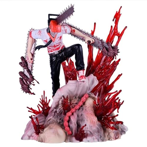 Denji Fighting Mania Figur, Anime Denji Figuren, 26 cm, PVC, Sammelfiguren, Kunsthandwerk, Souvenir, Geschenk für Anime-Fans von REOZIGN