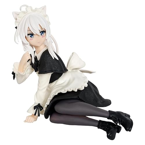 Figur Elaina, sitzende Katzenohren Figur, 20 cm, handgefertigt, aus PVC, Action-Modell, Dekoration, Geschenke Figur Elaina, sitzende Katzenohren Figur, 20 cm, handgefertigt, aus PVC, Action-Modell, Dekoration, Geschenke von REOZIGN