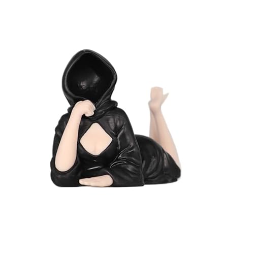Figur Maeve, Königin Maeve im schwarzen Kleid, beweglich 10 cm, handgefertigt, Dekoration für Anime-Fans (c) von REOZIGN