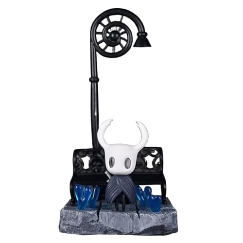 Hollow Knight Figur, Q Streetlight-Version, Hollow Knight, Anime-Figuren, 19 cm, handgefertigt, aus PVC, Sammlermodell, Souvenirs und Geschenke von REOZIGN