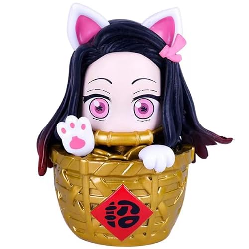 Kamado Figur, Q Version Bambus KAMADO NEZUKO Anime Figuren 11 cm Anime Spielmodell Charakterspiel Dekoration Sammlung von REOZIGN