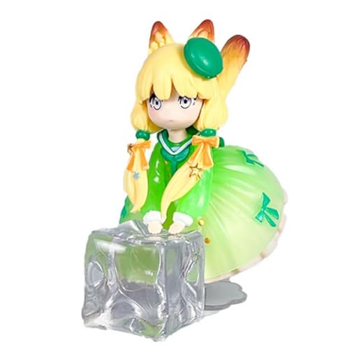 Luna Figur, Q Version stehend Luna Action Figuren 12 cm handgefertigt PVC Modell Charakter Dekoration Geschenke (a) von REOZIGN