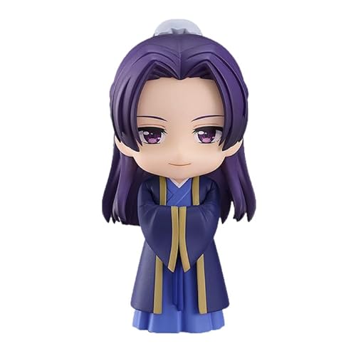 Maomao-Figur, Jinshi, Ersatzfigur aus PVC, 10 cm, Q-Version, mobiles Gesicht, Cosplay, Handwerk, Geschenk für Anime-Fans (b) von REOZIGN