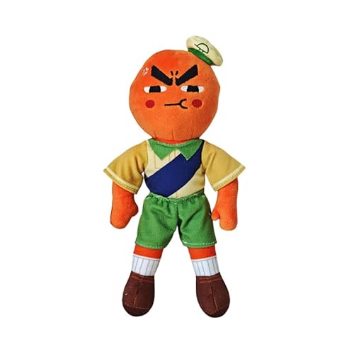 Millaine Klettergerüst aus Plüsch, Klettergerüst, Plüsch, 25 cm, handgefertigt, Spielfigur, PVC, State, Sammlerstück, Kunsthandwerk (Orange) von REOZIGN