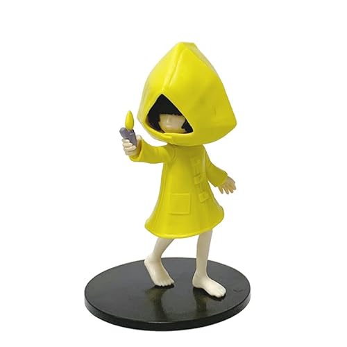 Mono-Figur, Sechs Figuren, Q-Version, 15 cm, handgefertigtes Modell, Dekoration für Spielfiguren, Geschenk für Anime-Fans (a) von REOZIGN